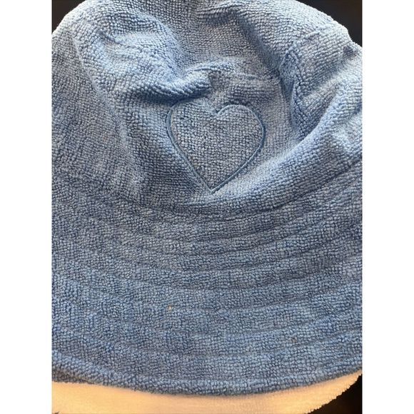 Jocelyn French Terry Bucket Hat Blue Retail $85